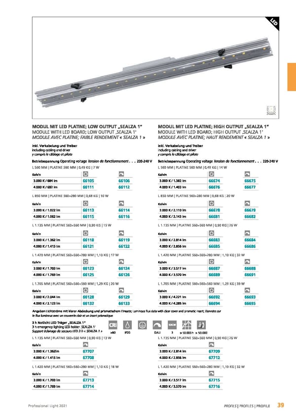 EGLO 2021 Professional Ligght - Page 41