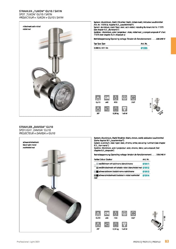 EGLO 2021 Professional Ligght - Page 85