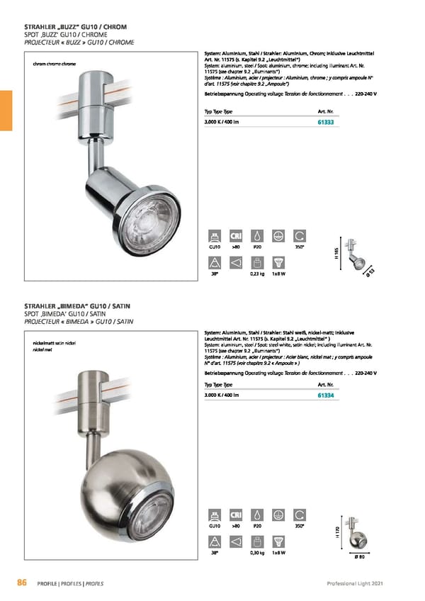 EGLO 2021 Professional Ligght - Page 88