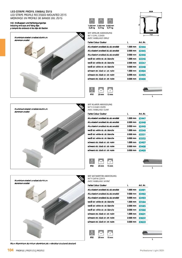 EGLO 2021 Professional Ligght - Page 106