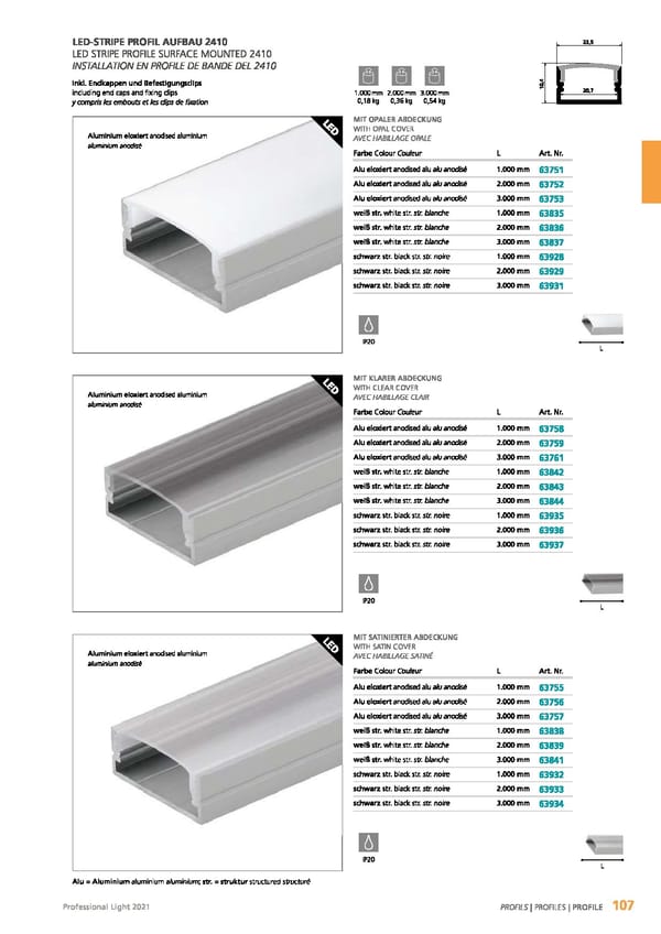 EGLO 2021 Professional Ligght - Page 109