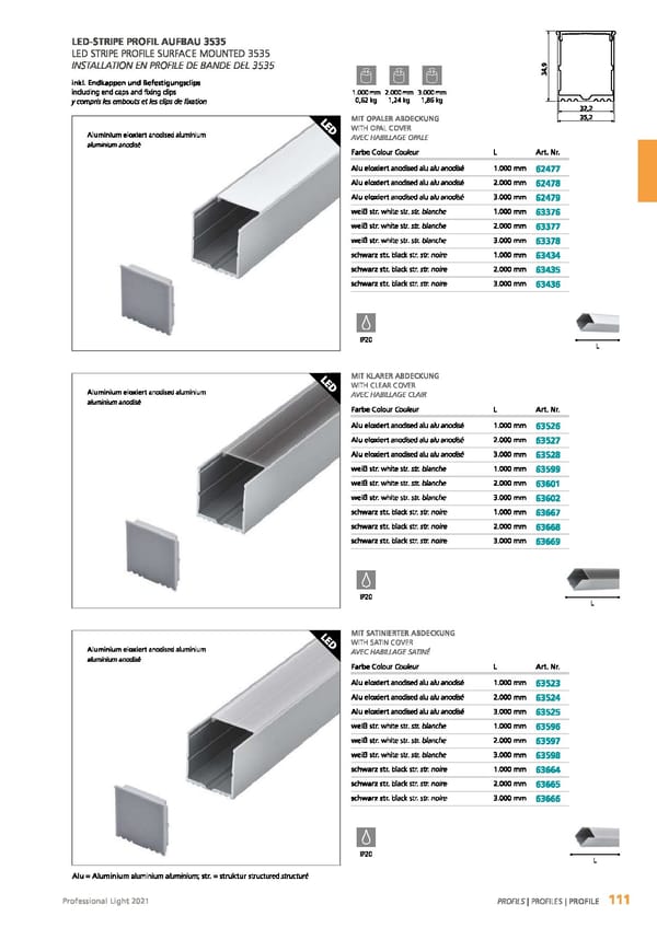 EGLO 2021 Professional Ligght - Page 113