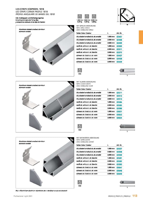 EGLO 2021 Professional Ligght - Page 115