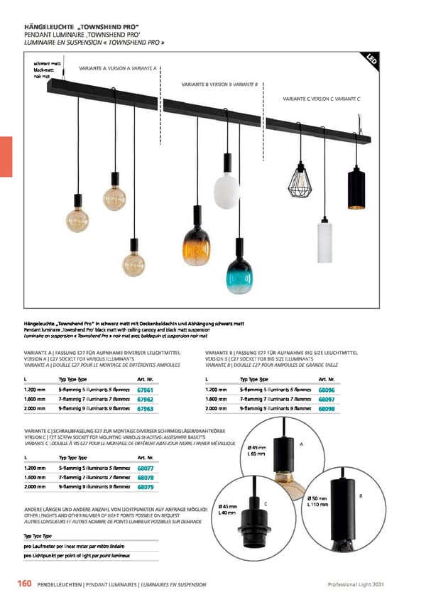 EGLO 2021 Professional Ligght - Page 162