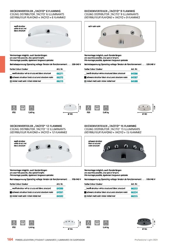 EGLO 2021 Professional Ligght - Page 166