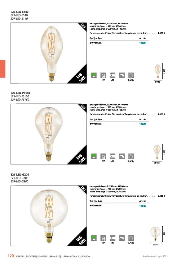 EGLO 2021 Professional Ligght - Page 172