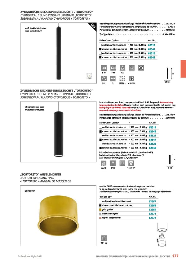 EGLO 2021 Professional Ligght - Page 179