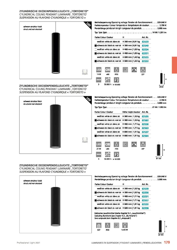 EGLO 2021 Professional Ligght - Page 181