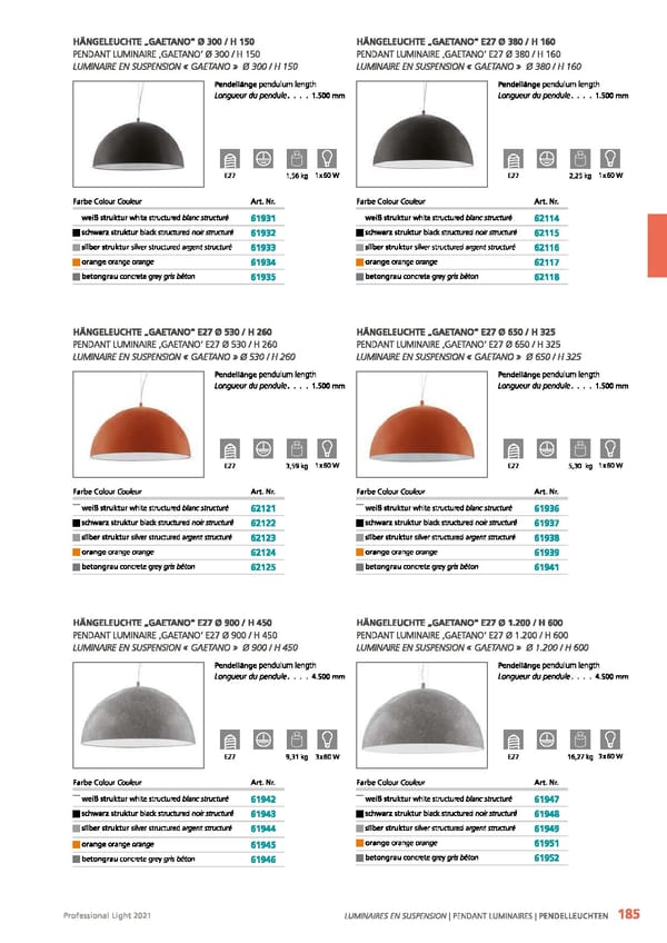 EGLO 2021 Professional Ligght - Page 187