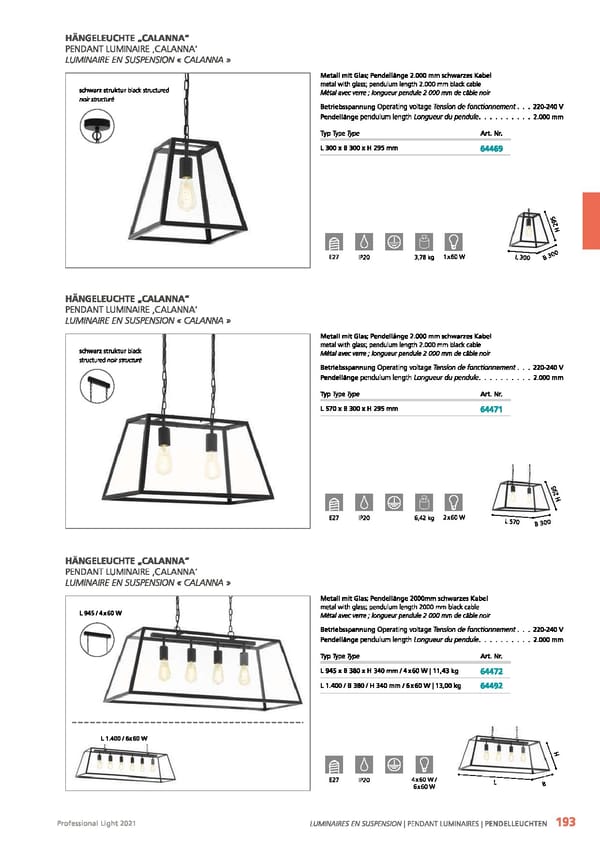 EGLO 2021 Professional Ligght - Page 195