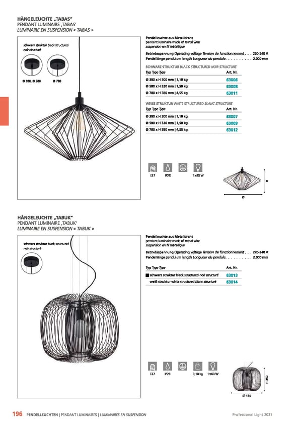 EGLO 2021 Professional Ligght - Page 198