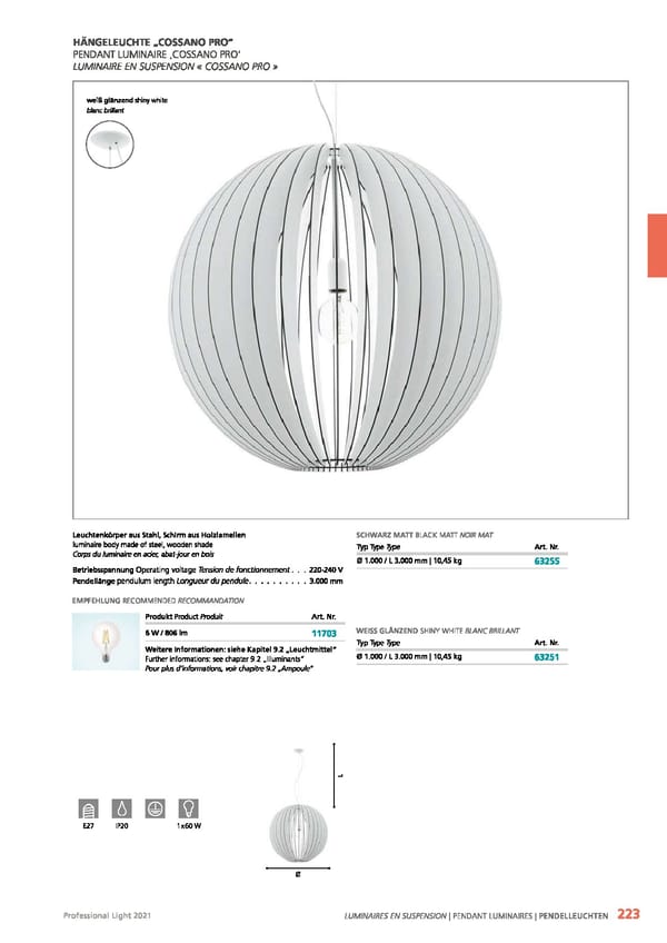 EGLO 2021 Professional Ligght - Page 225