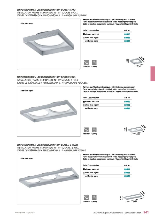 EGLO 2021 Professional Ligght - Page 243