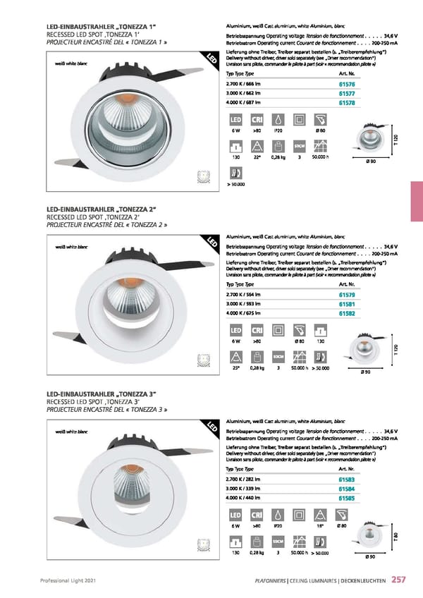 EGLO 2021 Professional Ligght - Page 259