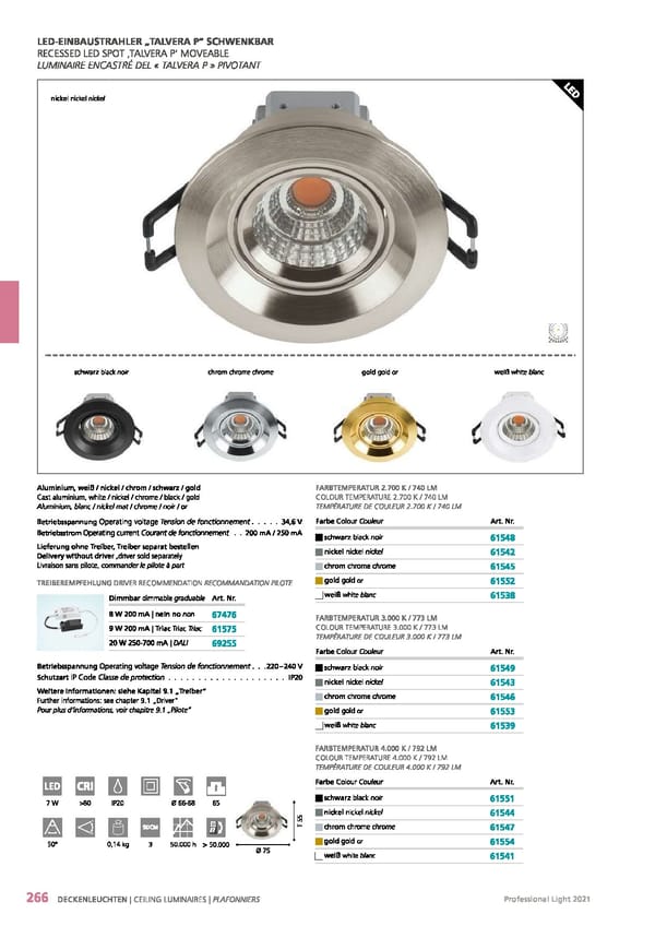 EGLO 2021 Professional Ligght - Page 268