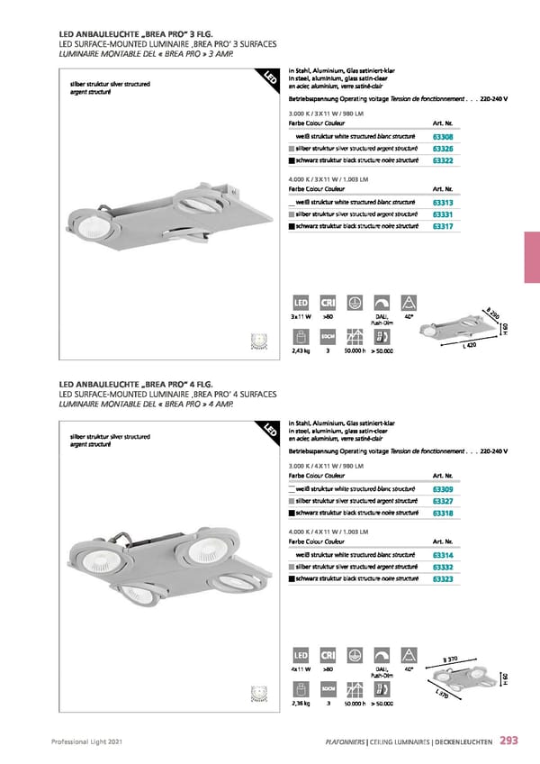 EGLO 2021 Professional Ligght - Page 295