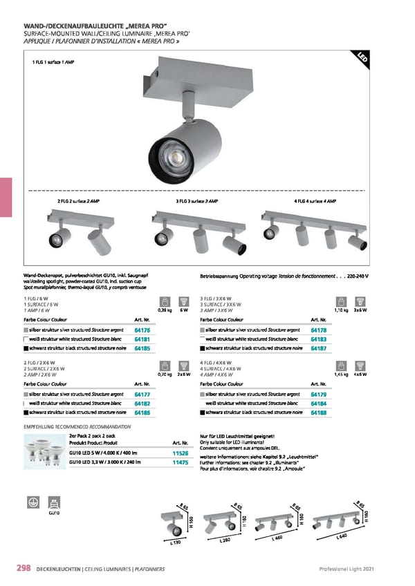 EGLO 2021 Professional Ligght - Page 300