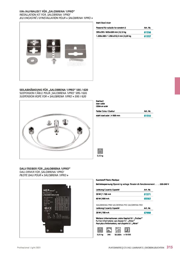 EGLO 2021 Professional Ligght - Page 317