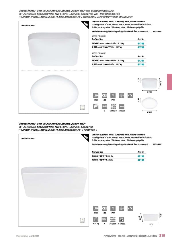 EGLO 2021 Professional Ligght - Page 321