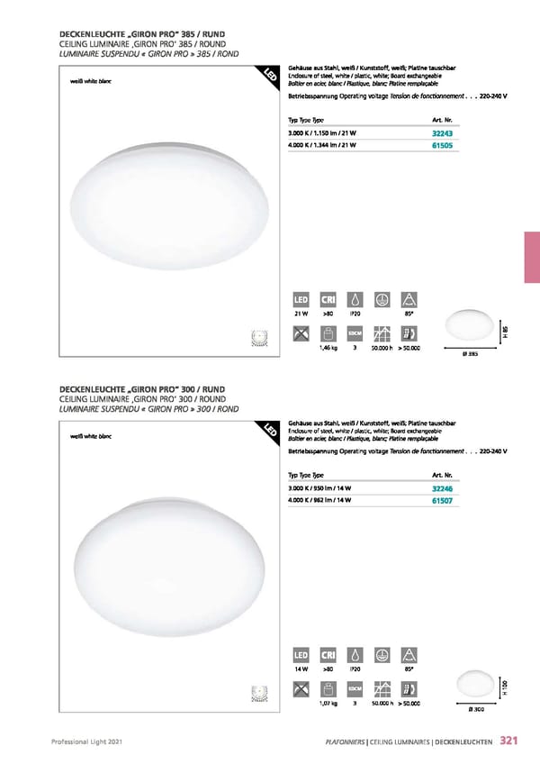 EGLO 2021 Professional Ligght - Page 323