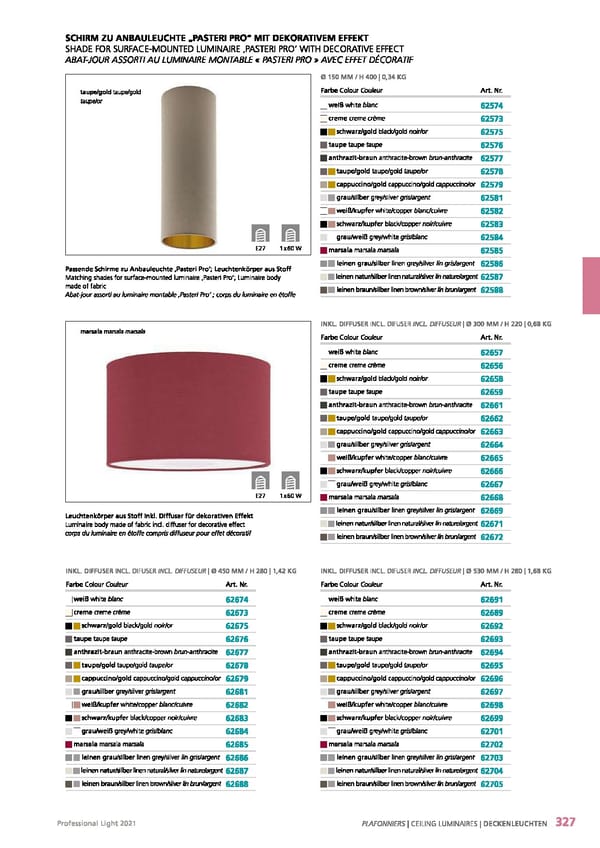 EGLO 2021 Professional Ligght - Page 329