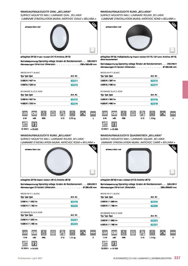 EGLO 2021 Professional Ligght - Page 339