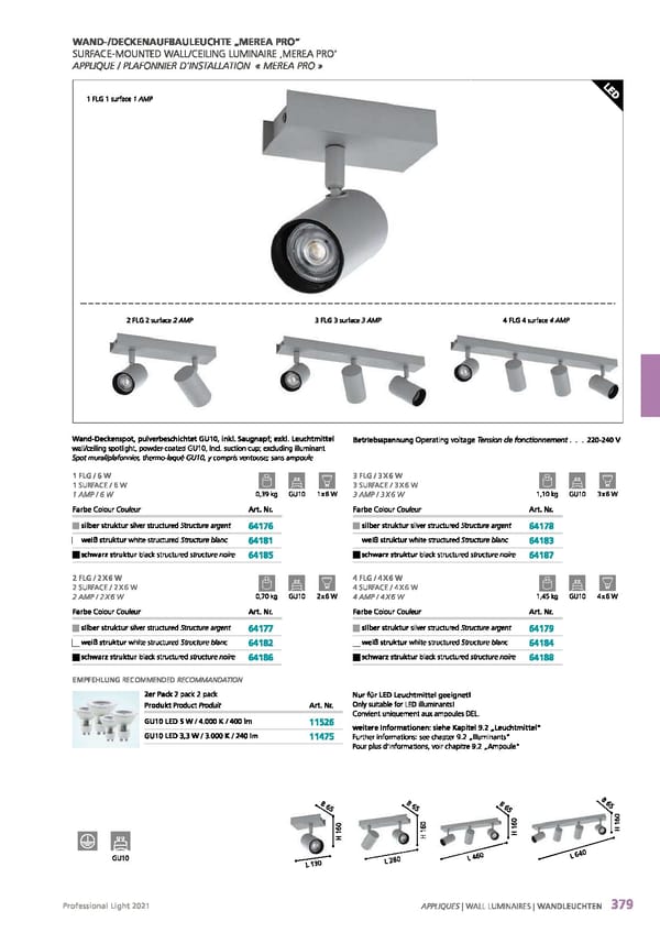 EGLO 2021 Professional Ligght - Page 381