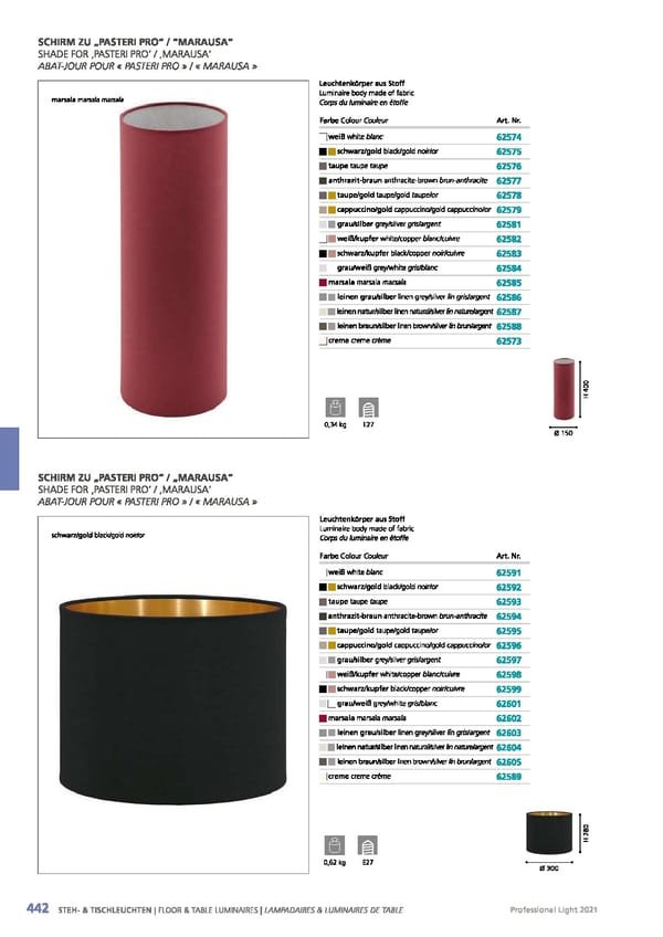 EGLO 2021 Professional Ligght - Page 444