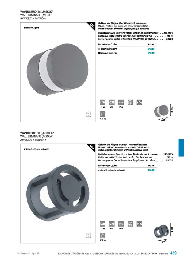 EGLO 2021 Professional Ligght - Page 461