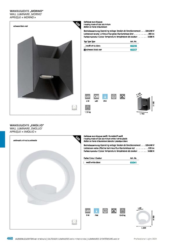 EGLO 2021 Professional Ligght - Page 462