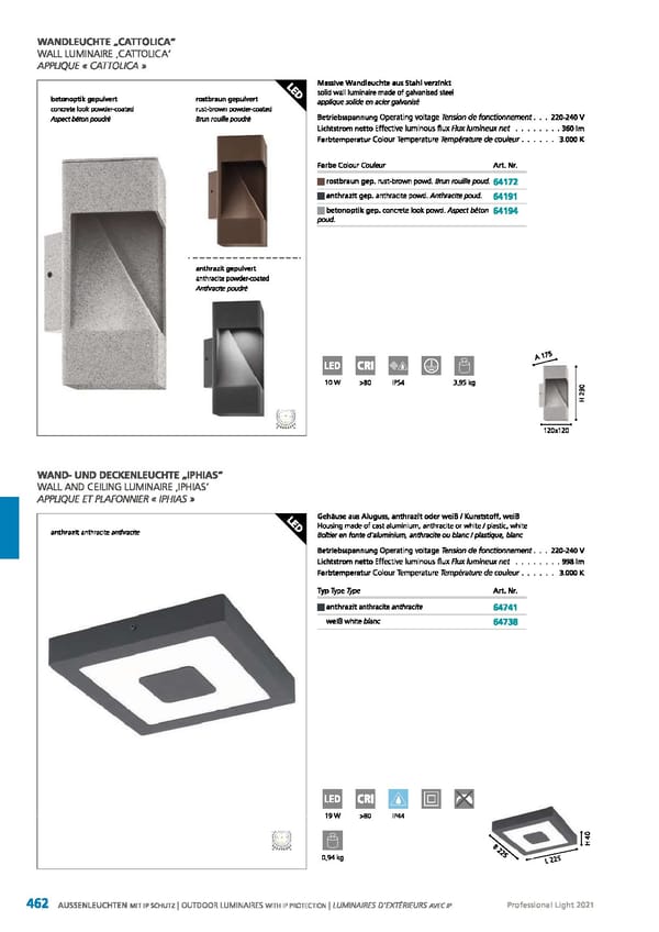 EGLO 2021 Professional Ligght - Page 464