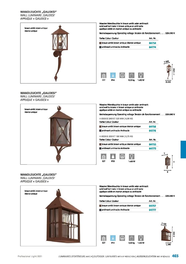 EGLO 2021 Professional Ligght - Page 467