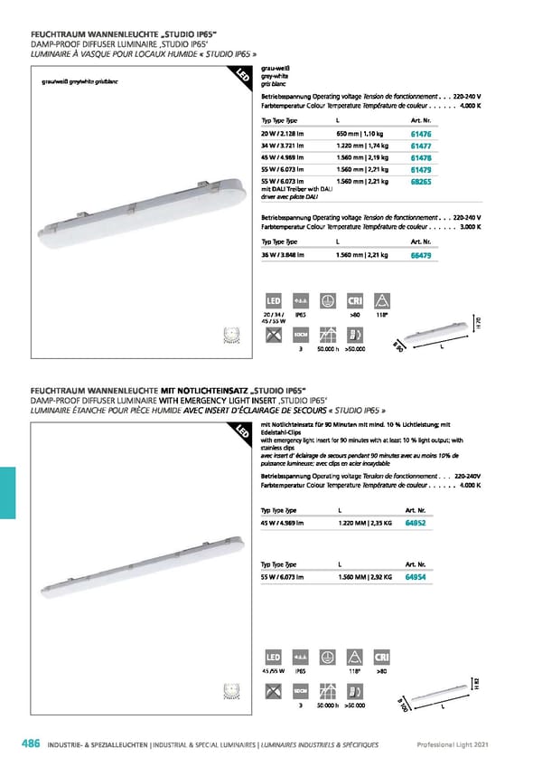 EGLO 2021 Professional Ligght - Page 488