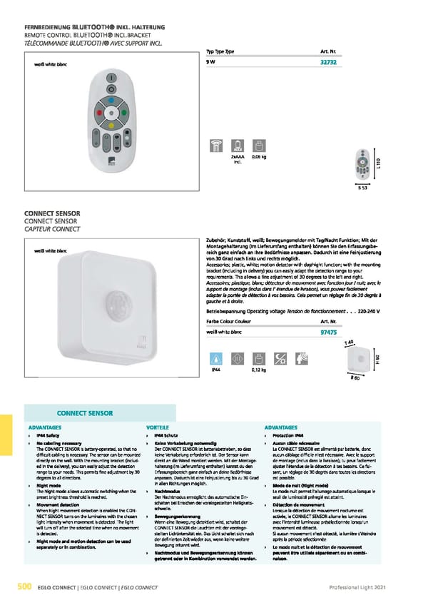 EGLO 2021 Professional Ligght - Page 502