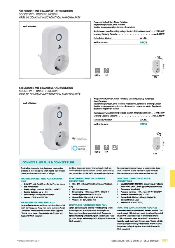 EGLO 2021 Professional Ligght - Page 503