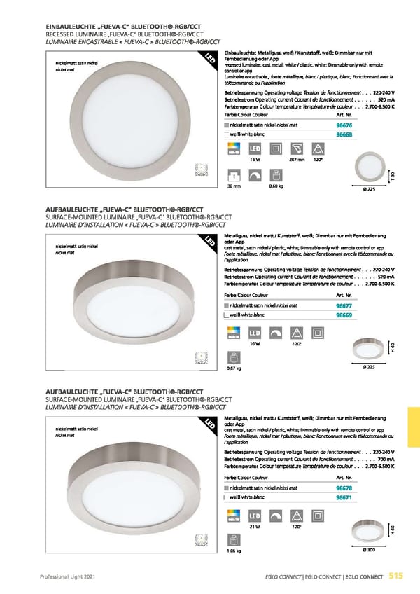 EGLO 2021 Professional Ligght - Page 517