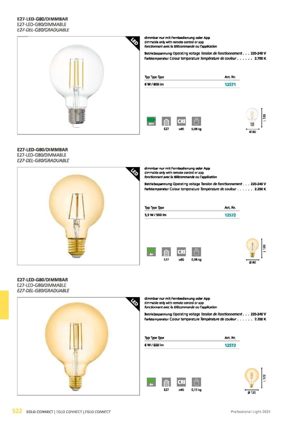 EGLO 2021 Professional Ligght - Page 524