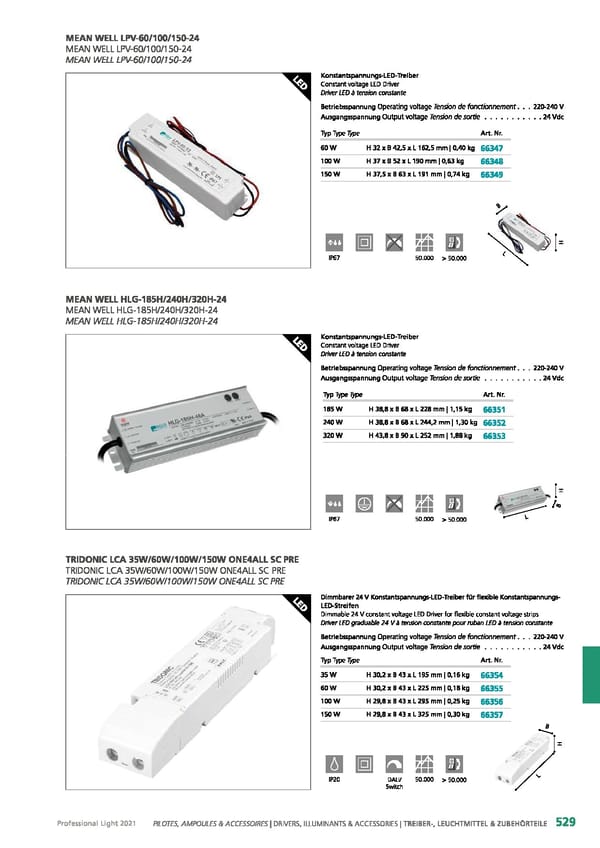 EGLO 2021 Professional Ligght - Page 531