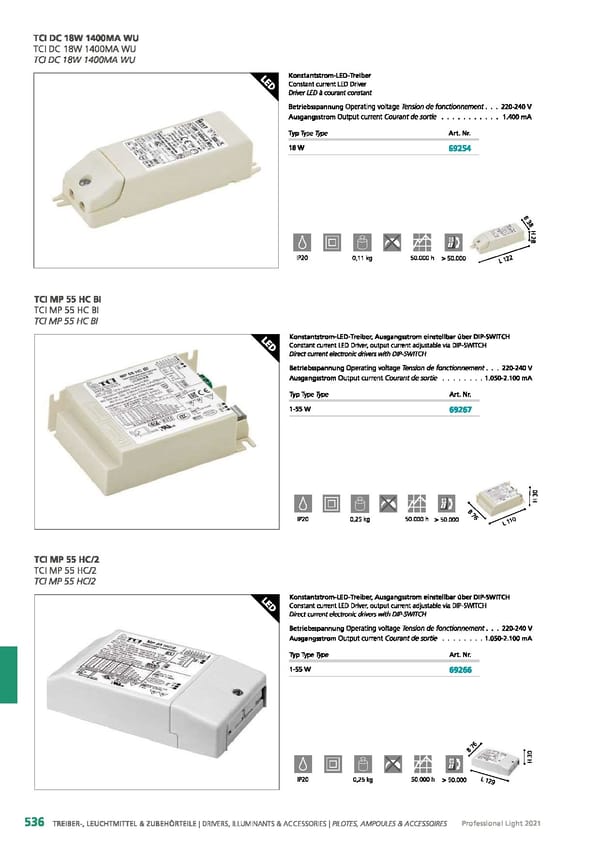 EGLO 2021 Professional Ligght - Page 538