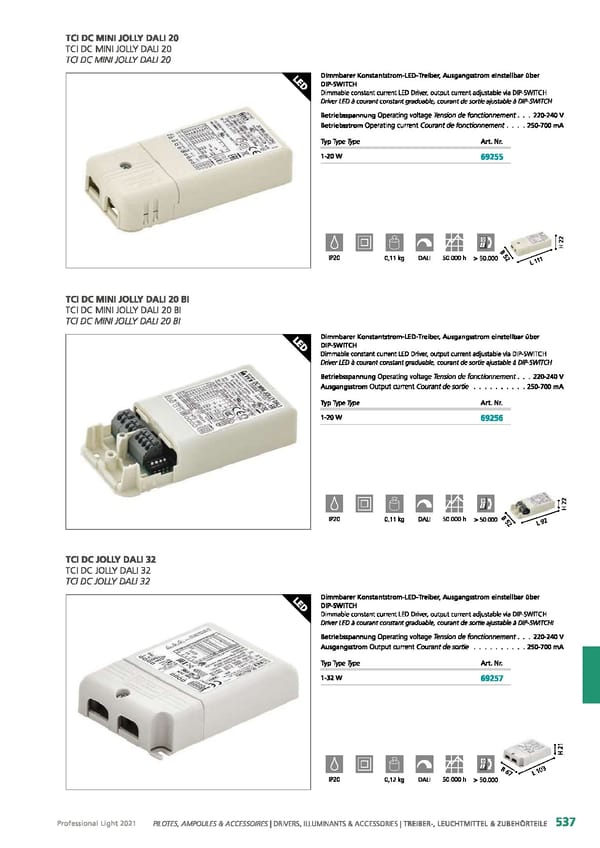 EGLO 2021 Professional Ligght - Page 539