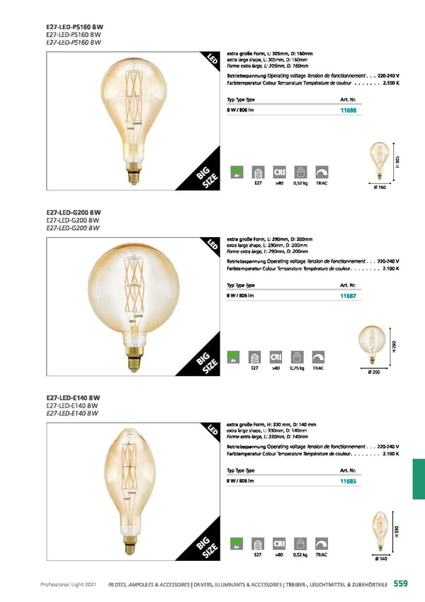 EGLO 2021 Professional Ligght - Page 561