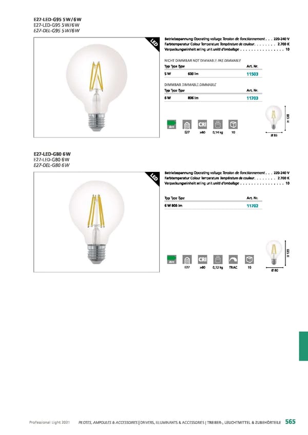 EGLO 2021 Professional Ligght - Page 567