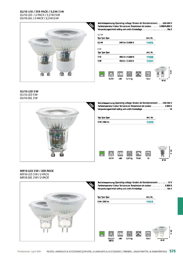 EGLO 2021 Professional Ligght - Page 577