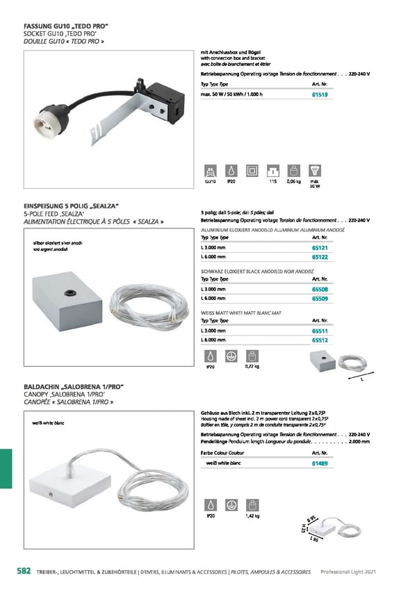 EGLO 2021 Professional Ligght - Page 584