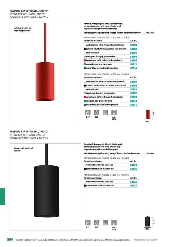 EGLO 2021 Professional Ligght - Page 586