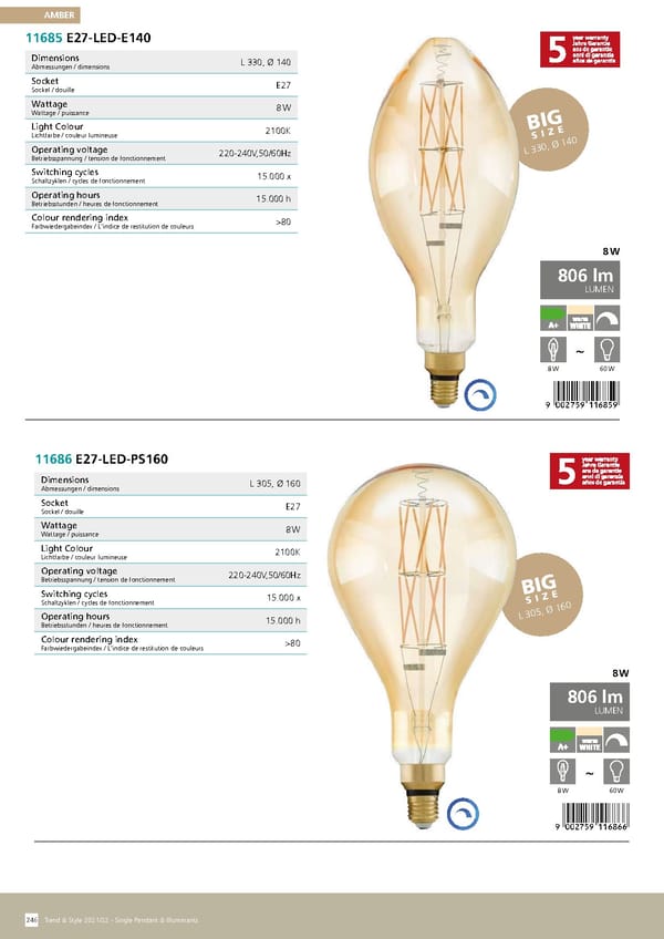 EGLO 2021 2022 Trend Style - Page 248