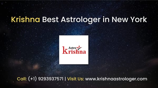 Astrologer in New York Krishnaastrologer - Page 1