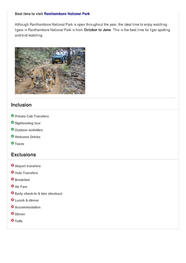 Jaipur Ranthambore One Day Tour - Page 3