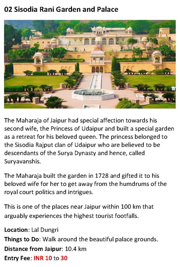 10 Places to Visit Near Jaipur Within 100 km - Page 4