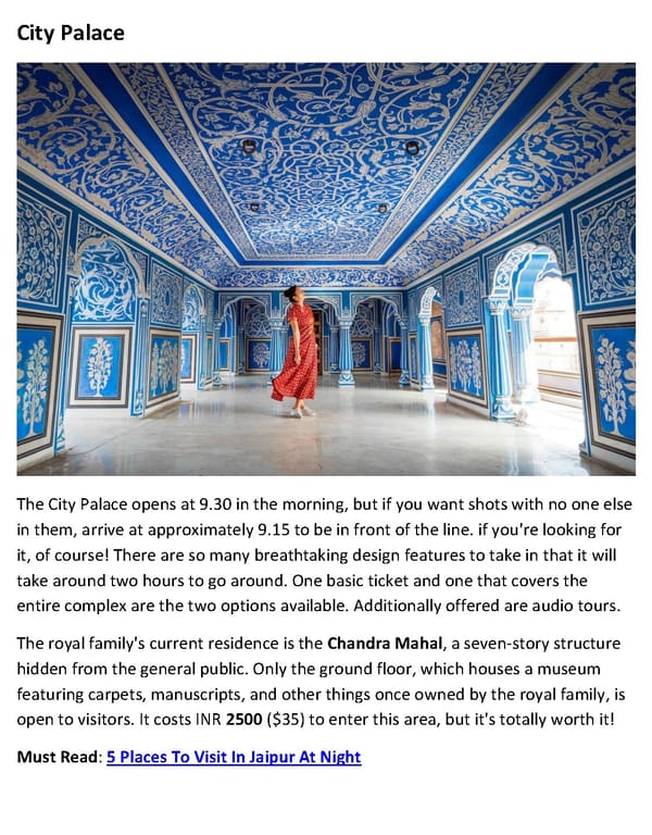 Top 10 things to do in Jaipur for 2 days Trip - Page 9